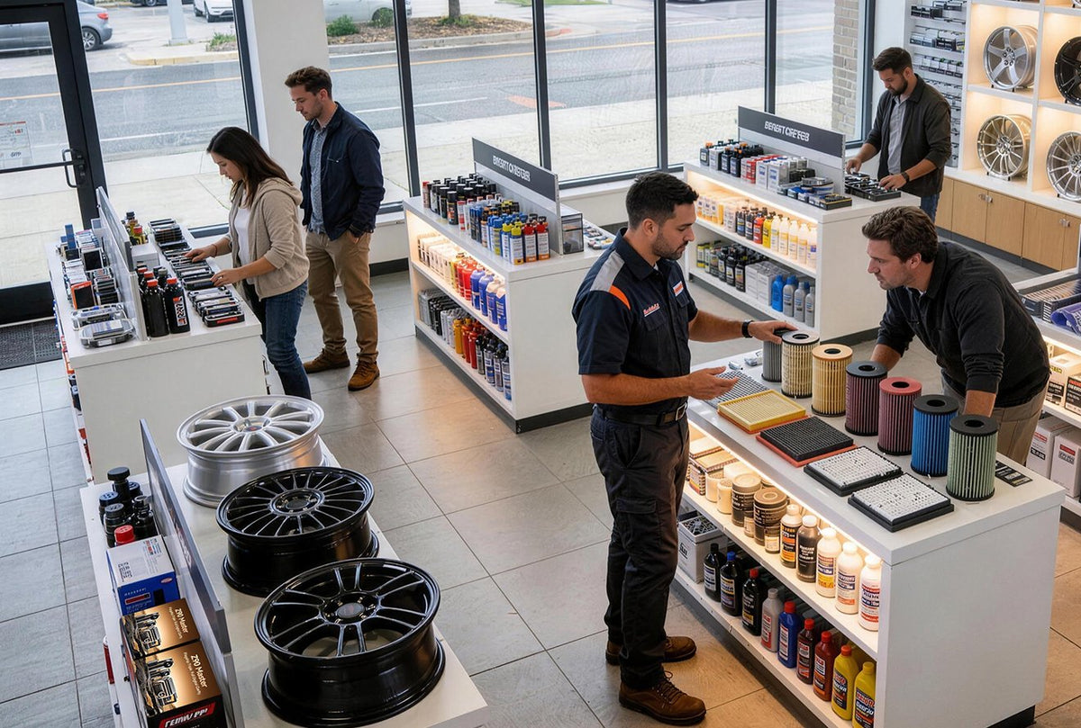 Automotive accessory shops