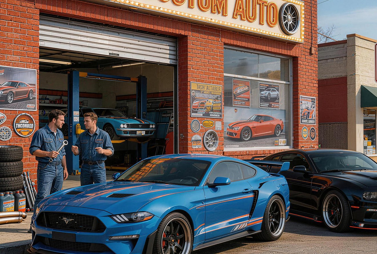 Vehicle customization shops