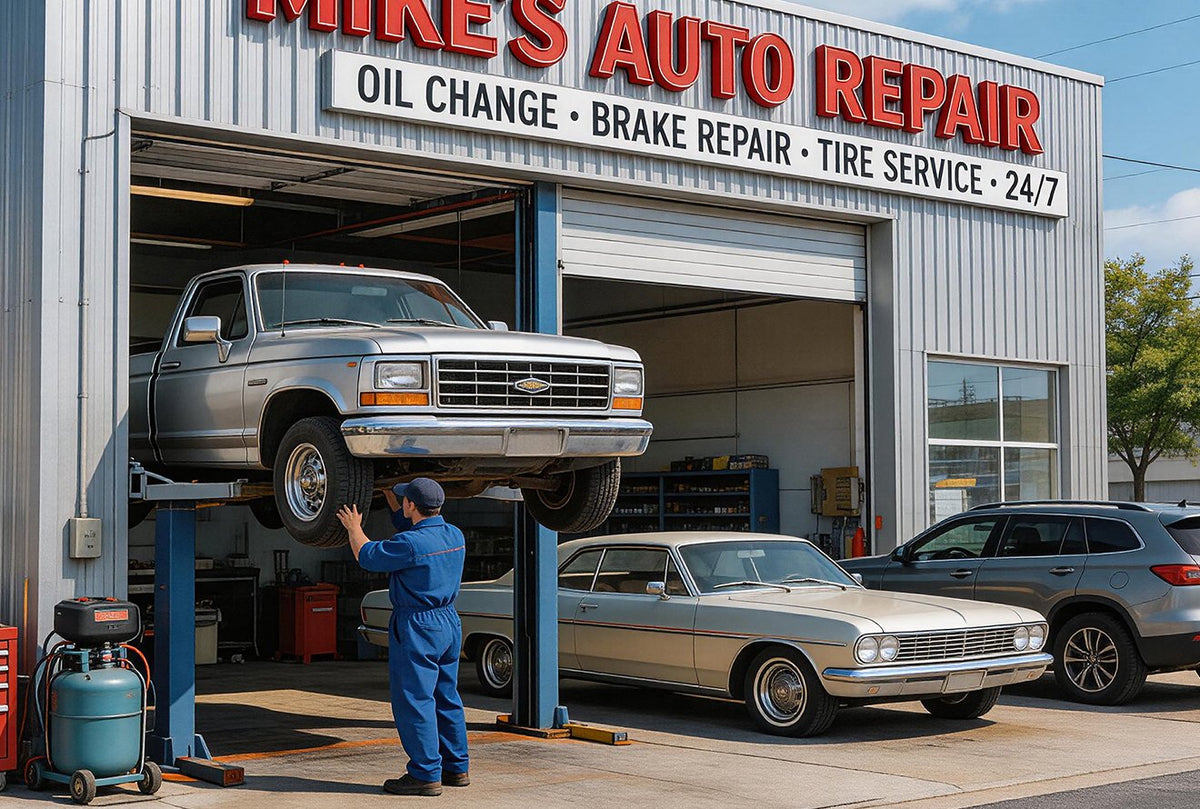 Auto service and repair centers