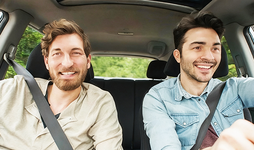 AI-powered driver monitoring of driver and passenger