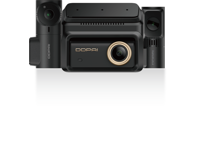 DDPAI Z90 Pro 3-channel dash cam system