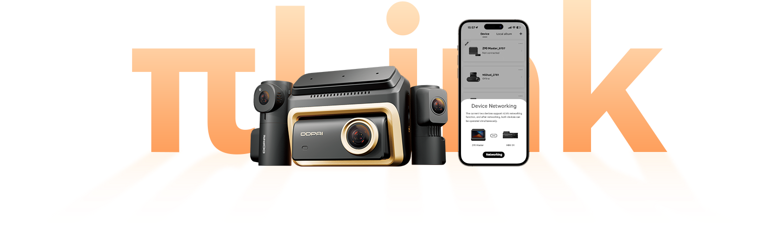 Pi Link device networking for multi-channel dash cam system