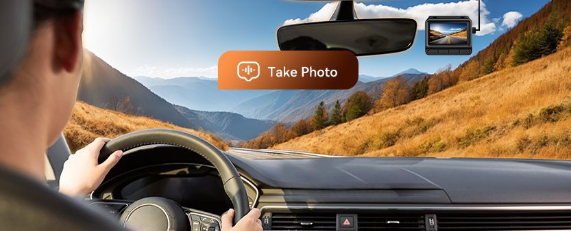 Voice control feature to 'Take Photo