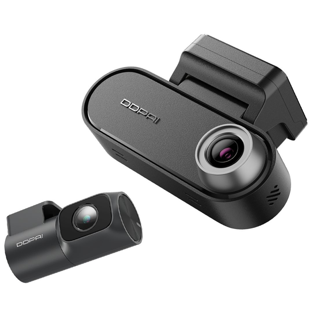 DDPAI front and rear dual dash cam system
