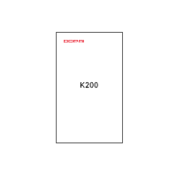 K200 user manual booklet