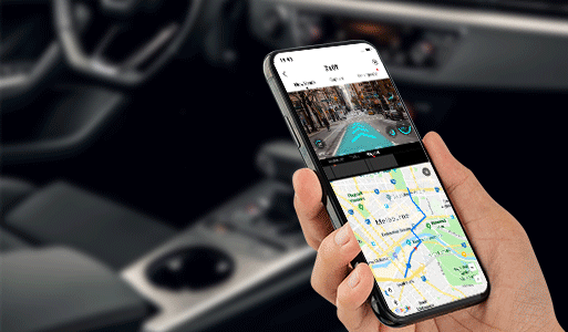 DDPAI Z60T built in GPS tracking