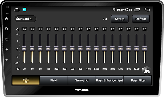 Car display audio