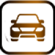 Front vehicle start alert icon