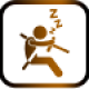 Driver fatigue alert icon